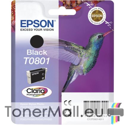 Мастилена касета EPSON T0801 Black