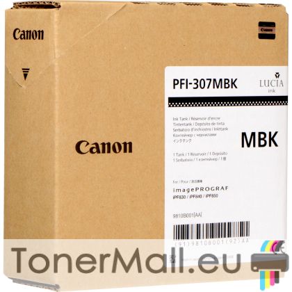 Мастилена касета CANON PFI-307 Matte Black