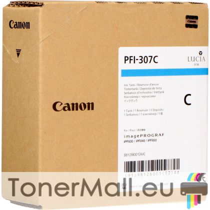 Мастилена касета CANON PFI-307 Cyan