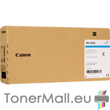 Мастилена касета CANON PFI-707 Cyan