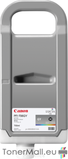 Мастилена касета CANON PFI-706 Grey