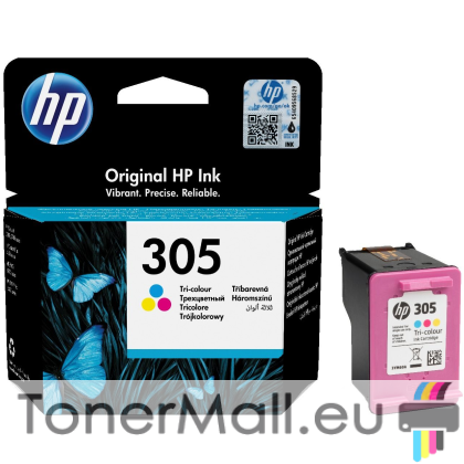 Мастилена касета HP 305 (3YM60AE) Tri-Color