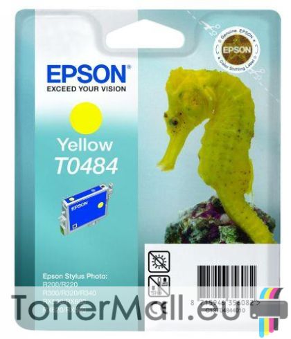 Мастилена касета EPSON T0484 Yellow