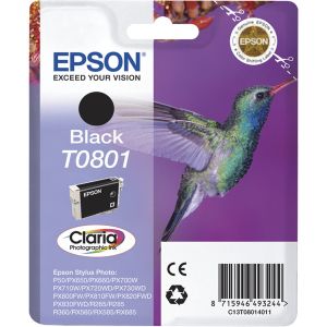 Мастилена касета EPSON T0801 Black
