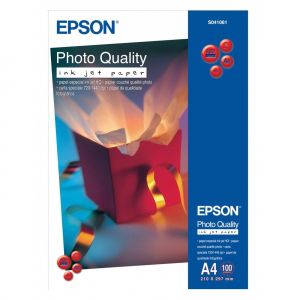Фотохартия EPSON C13S041061 Photo Quality Ink Jet Paper, A4, 102 g/m2, 100 sht