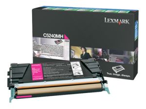 Оригинална тонер касета LEXMARK C5240MH (Magenta)