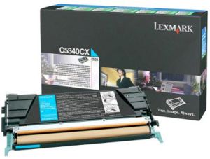 Оригинална тонер касета LEXMARK C5340CX (Cyan)