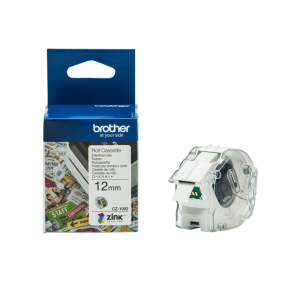 Continuous Paper Tape Brother CZ-1002, Full colour, Ink-free 12mm