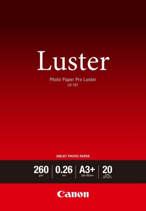 Фотохартия Canon Luster LU-101, A3+, 20 sheets, 6211B008AA