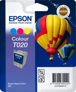 Мастилена касета EPSON T020 3 color
