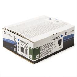 Оригинална тонер касета LEXMARK 74C2HC0 Cyan