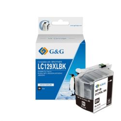 Съвместима мастилена касета BROTHER LC129XLBK Black