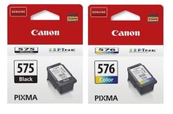 Комплект 2бр. мастилени касети Canon PG-575 Black + CL-576 Tri-Color