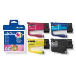 Комплект 4 бр. мастилени касети BROTHER LC527XL Black, Cyan, Magenta, Yellow