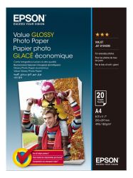 Фотохартия EPSON C13S400035 Value Glossy Photo Paper, A4, 183g/m2, 20 Sheets