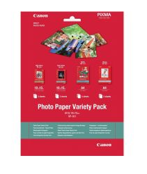 Фотохартия Canon Photo Paper Variety Pack VP-101, A4 + 10x15cm, 20 sheets, 0775B079AA