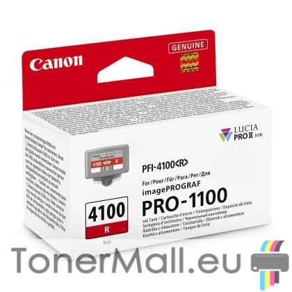 Мастилена касета CANON PFI-4100 Red 6785C001AA
