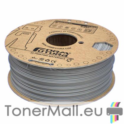 PLA филамент FormFutura EasyFil ePLA, 1.75 mm, 1 kg, White Aluminium