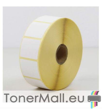 Brother Direct Thermal label, 35x30mm, пакет от 12 ролки, 2500 етикета на ролка, BDH1J030035120