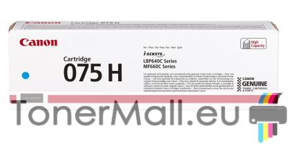 Оригинална тонер касета CANON Cartridge 075H (Cyan) 6368C002AA
