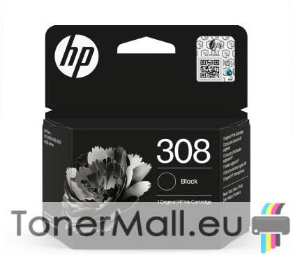 Мастилена касета HP 308 (7FP21UE) Black