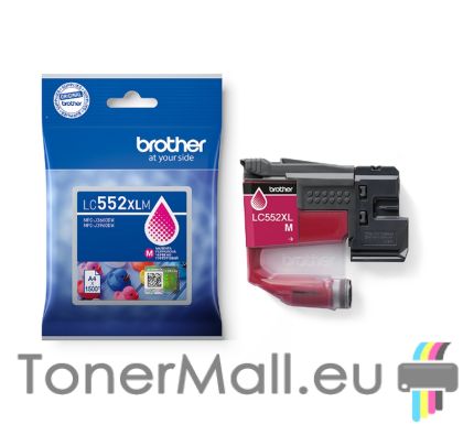 Мастилена касета BROTHER LC552XLM Magenta