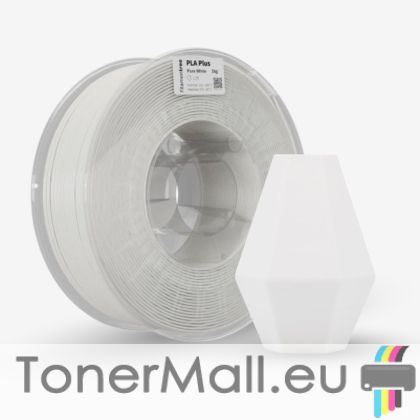 PLA филамент Filamentree PLA PLUS, 1.75 mm, 1.0 kg, Pure White