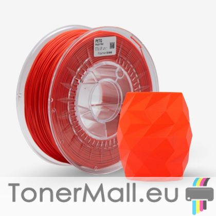 PETG филамент Filamentree PETG, 1.75 mm, 1.0 kg, Bright Red