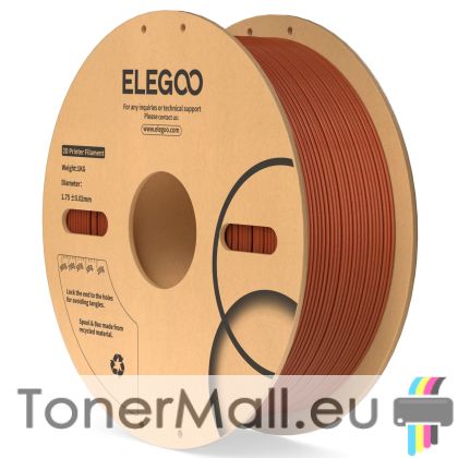 PLA филамент Elegoo PLA Marble, 1.75 mm, 1.0 kg, Marble Brick Red