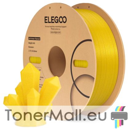 PLA филамент Elegoo PLA Sparkle, 1.75 mm, 1.0 kg, Sparkle Gold
