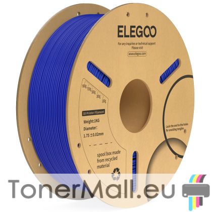 PLA филамент Elegoo PLA Plus, 1.75 mm, 1.0 kg, Dark Blue