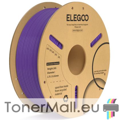 PLA филамент Elegoo PLA Plus, 1.75 mm, 1.0 kg, Purple