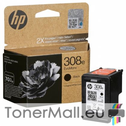 Мастилена касета HP 308e EvoMore (7FP22UE) Black