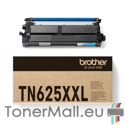 Оригинална тонер касета BROTHER TN-625XXLC (Cyan)