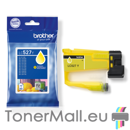Мастилена касета BROTHER LC527XLY Yellow