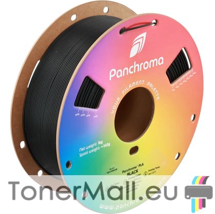 PLA филамент Polymaker Panchroma™ Basic PLA, 1.75 mm, 1.0 kg, Black