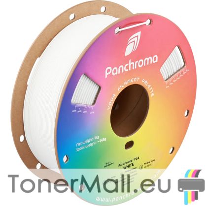 PLA филамент Polymaker Panchroma™ Basic PLA, 1.75 mm, 1.0 kg, White