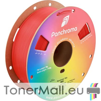PLA филамент Polymaker Panchroma™ Basic PLA, 1.75 mm, 1.0 kg, Red