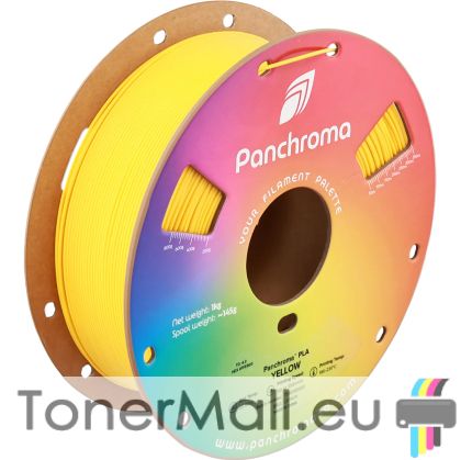 PLA филамент Polymaker Panchroma™ Basic PLA, 1.75 mm, 1.0 kg, Yellow