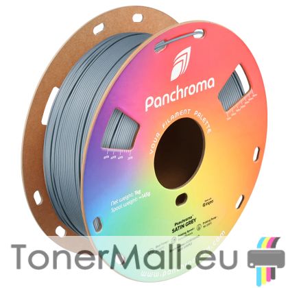 PLA филамент Polymaker Panchroma™ Satin PLA, 1.75 mm, 1.0 kg, Grey