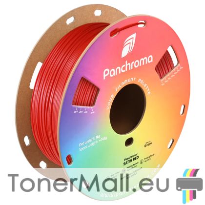 PLA филамент Polymaker Panchroma™ Satin PLA, 1.75 mm, 1.0 kg, Red