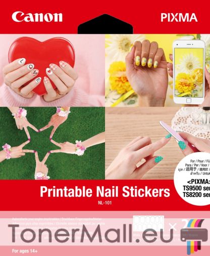 Фотохартия Canon Printable Nailstickers NL-101 10x15cm, 2 sheets