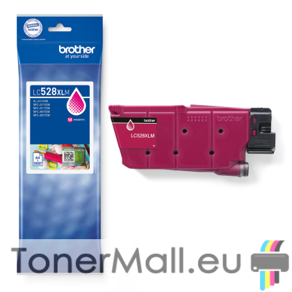 Мастилена касета BROTHER LC528XLM Magenta