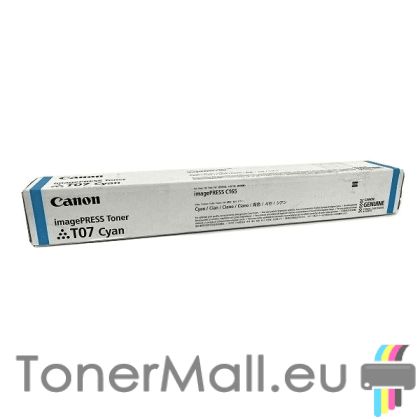 Тонер касета CANON Toner T07 Cyan, 3642C001AA
