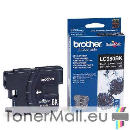 Мастилена касета BROTHER LC980BK Black