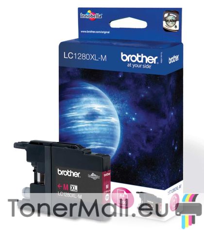 Мастилена касета BROTHER LC-1280XLM Magenta