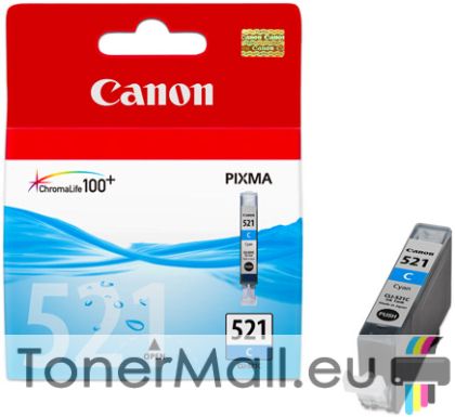 Мастилена касета Canon CLI-521C Cyan