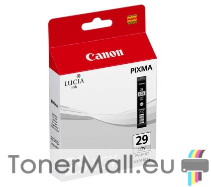 Мастилена касета Canon PGI-29LGY Light Grey