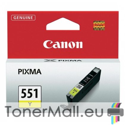 Мастилена касета Canon CLI-551Y Yellow