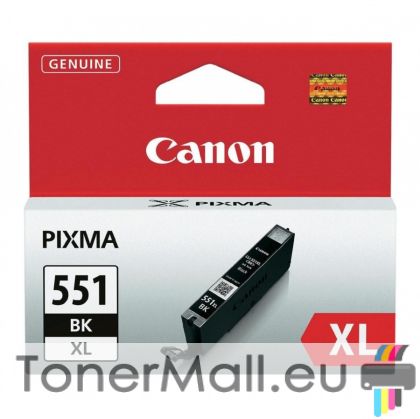 Мастилена касета Canon CLI-551BK XL Black (6443B001AA)